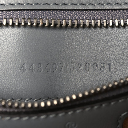 Gucci Calfskin Matelasse Aria Small GG Marmont Shoulder Bag Deep Grey 7 of 10
