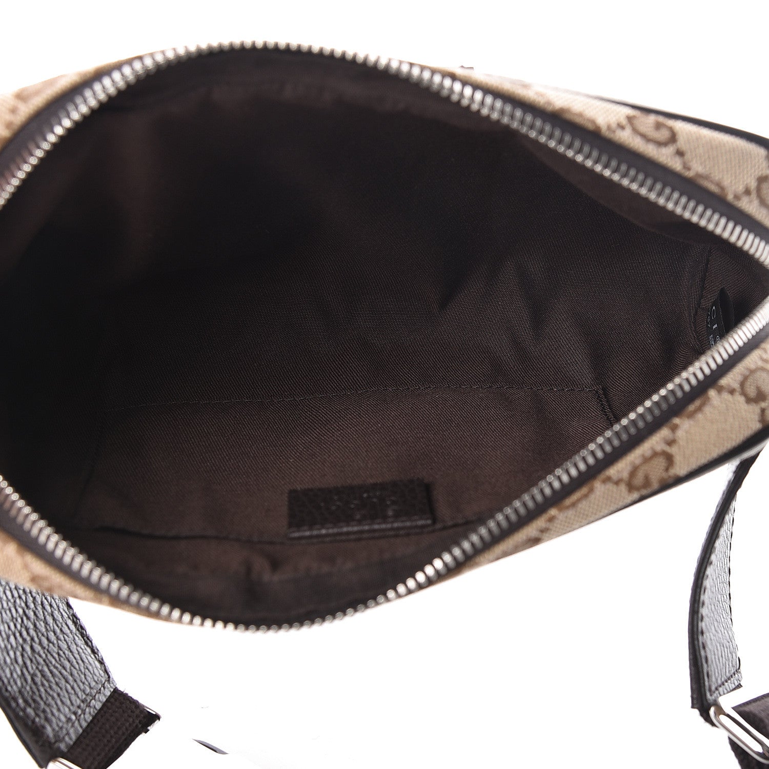Gucci Monogram Belt Bag Dark Brown 5 of 10
