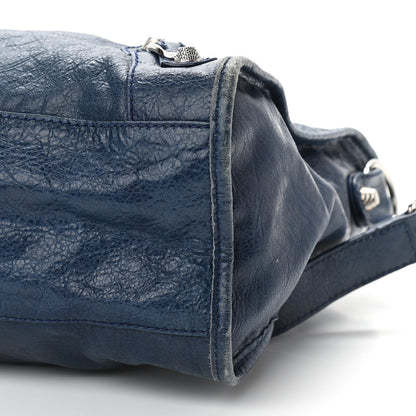 Balenciaga Agneau Giant 12 Silver Hardware City Bleu Mineral Light Bleu Mineral 10 of 11