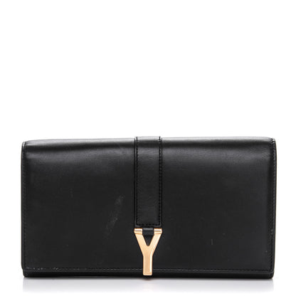 Saint Laurent Calfskin Classic Y Ligne Wallet Black 1 of 9