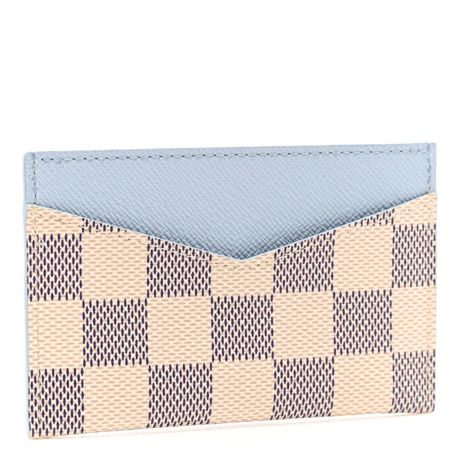 Louis Vuitton Damier Azur Daily Card Holder Olympe Blue 3 of 6
