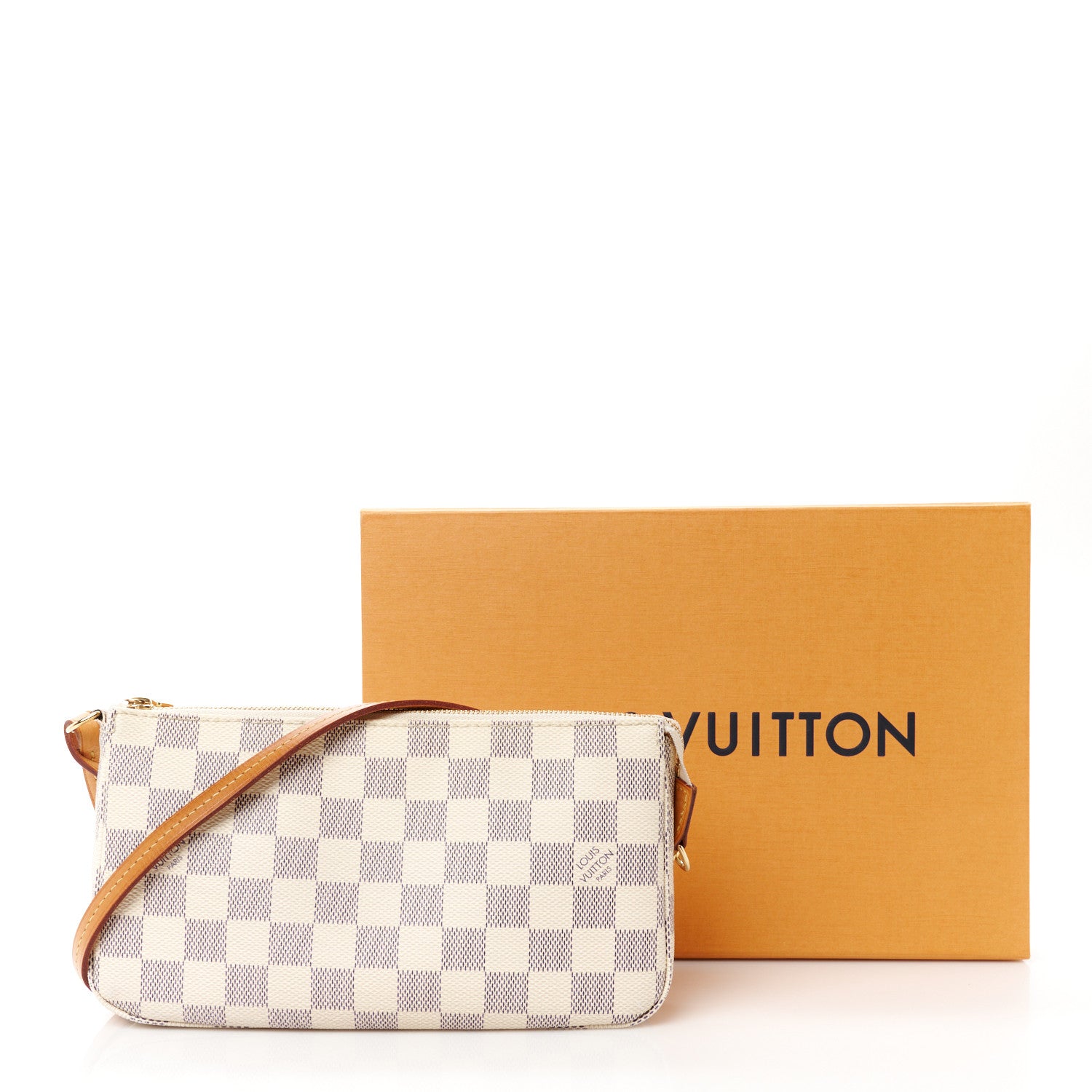 Louis Vuitton Damier Azur Pochette Accessories NM 9 of 9