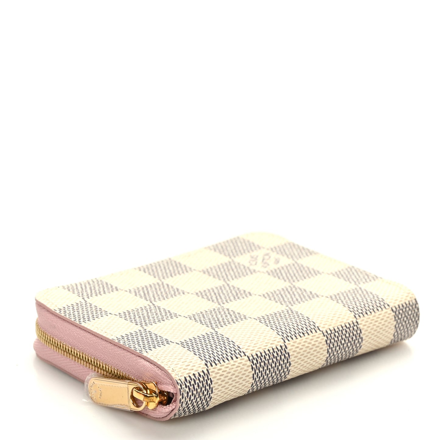 Damier Azur Zippy Coin Purse Rose Ballerine