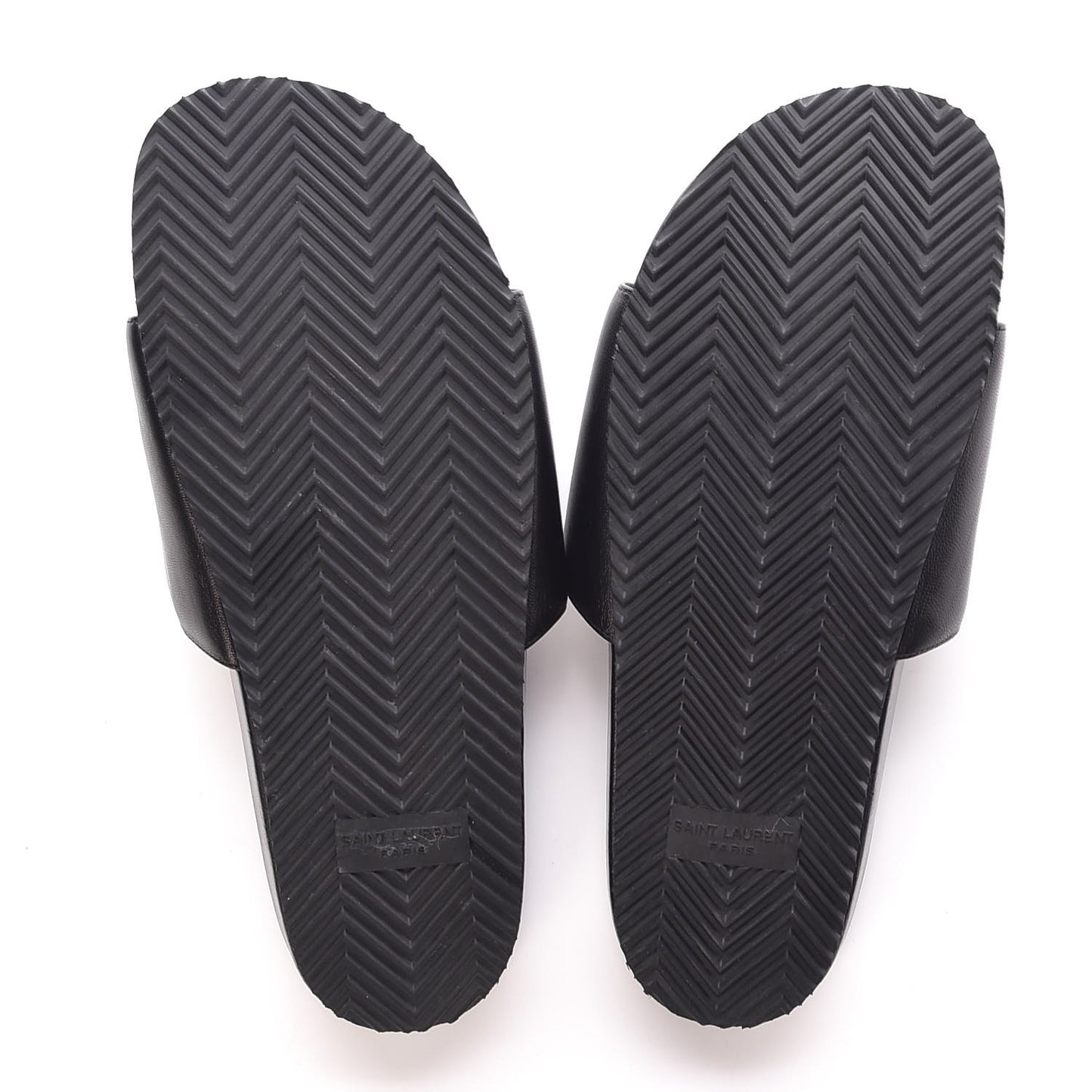 Lambskin Joan Slide Sandals 38 Black