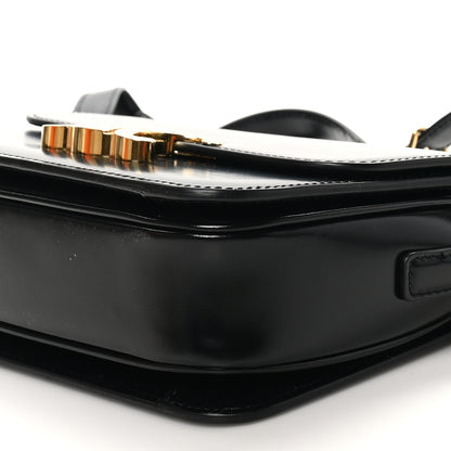 Celine Shiny Calfskin Teen Triomphe Black 9 of 9