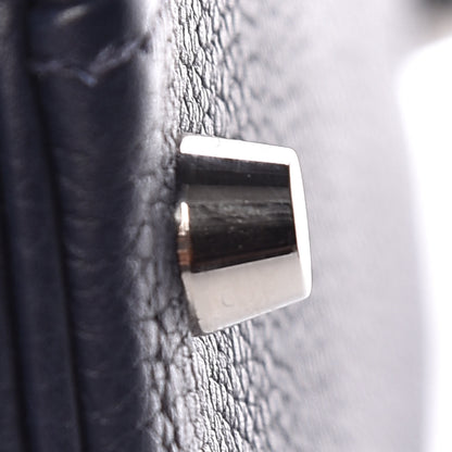 Hermes Togo Kelly Retourne 28 Bleu Nuit 35 of 37