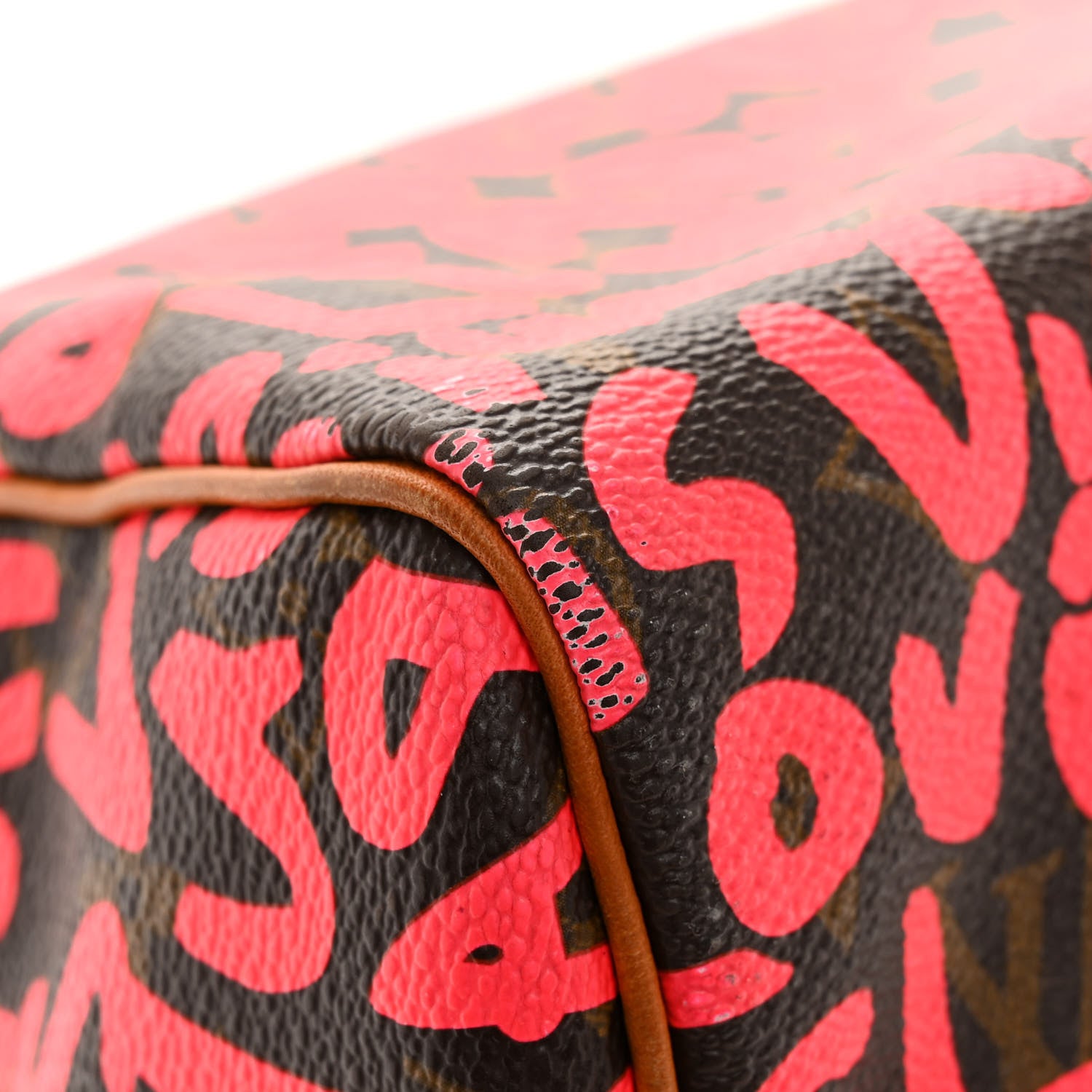 Louis Vuitton Monogram Graffiti Speedy 30 Fuchsia 12 of 13