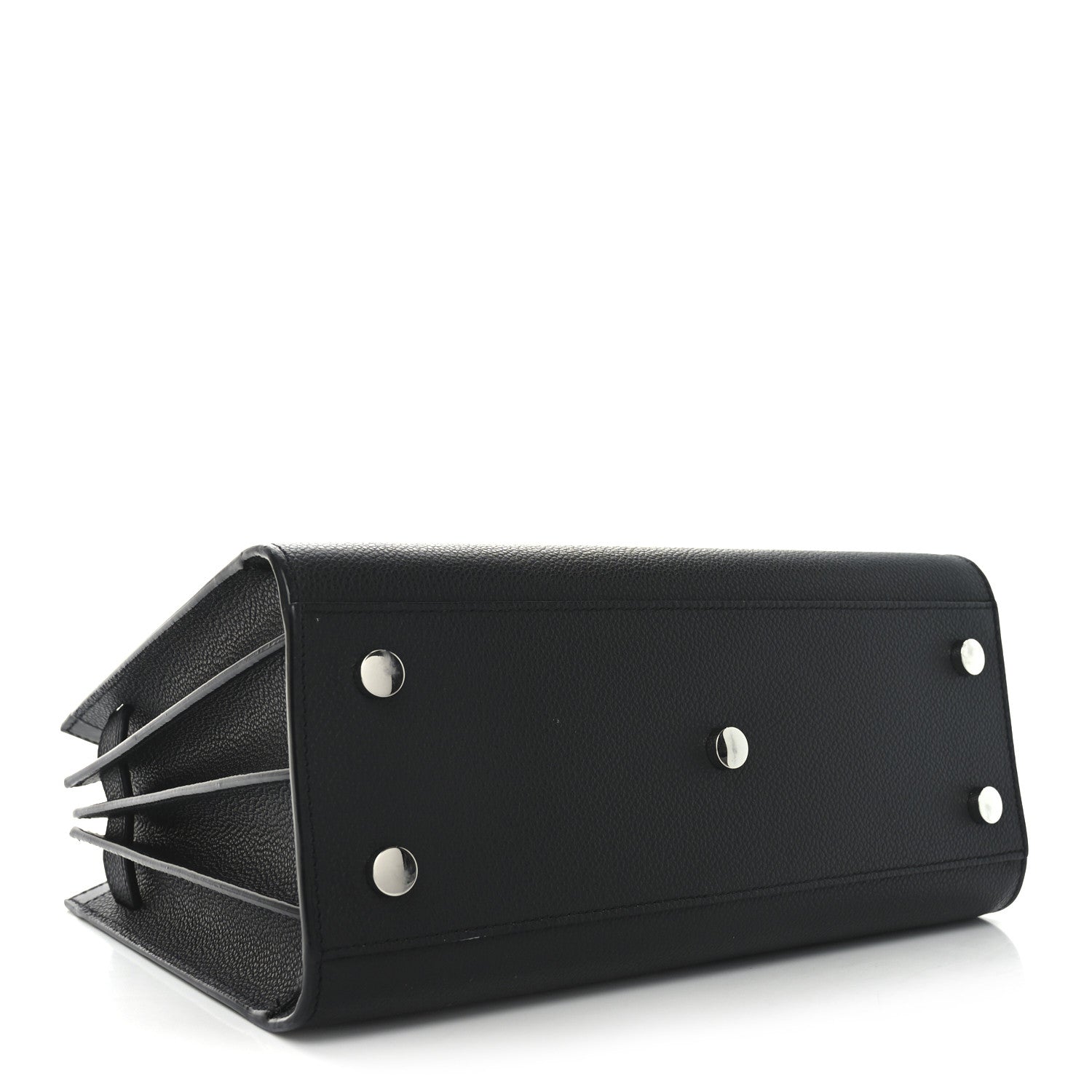 Saint Laurent Grained Calfskin Baby Sac De Jour Black 4 of 10