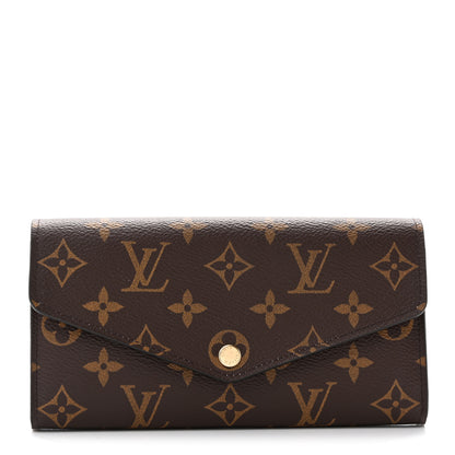 Louis Vuitton Monogram Sarah Wallet NM Rose Ballerine 1 of 6