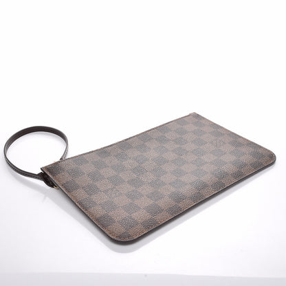 Louis Vuitton Damier Ebene Neverfull MM GM Pochette Rose Ballerine 4 of 7