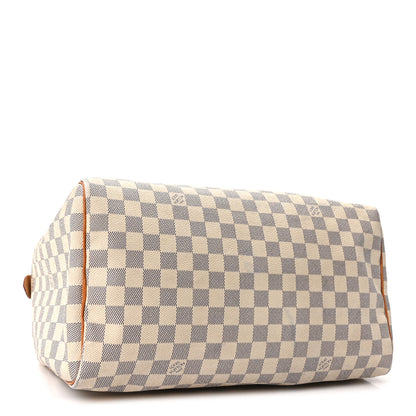 Louis Vuitton Damier Azur Speedy 35 4 of 10