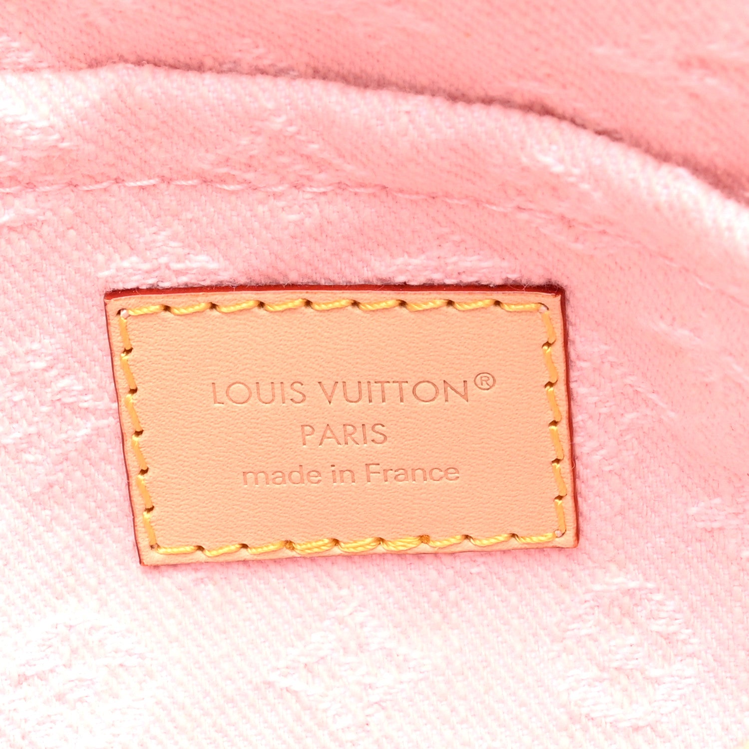 Louis Vuitton Monogram Denim Sunset Washed Pink 6 of 10