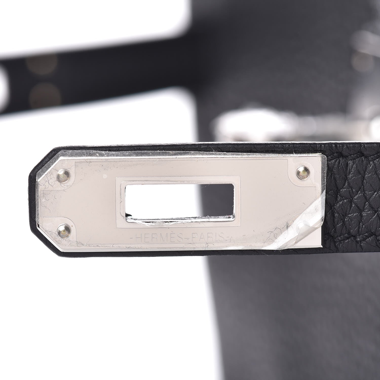 Hermes Taurillon Clemence Kelly Ado Backpack Black 16 of 25