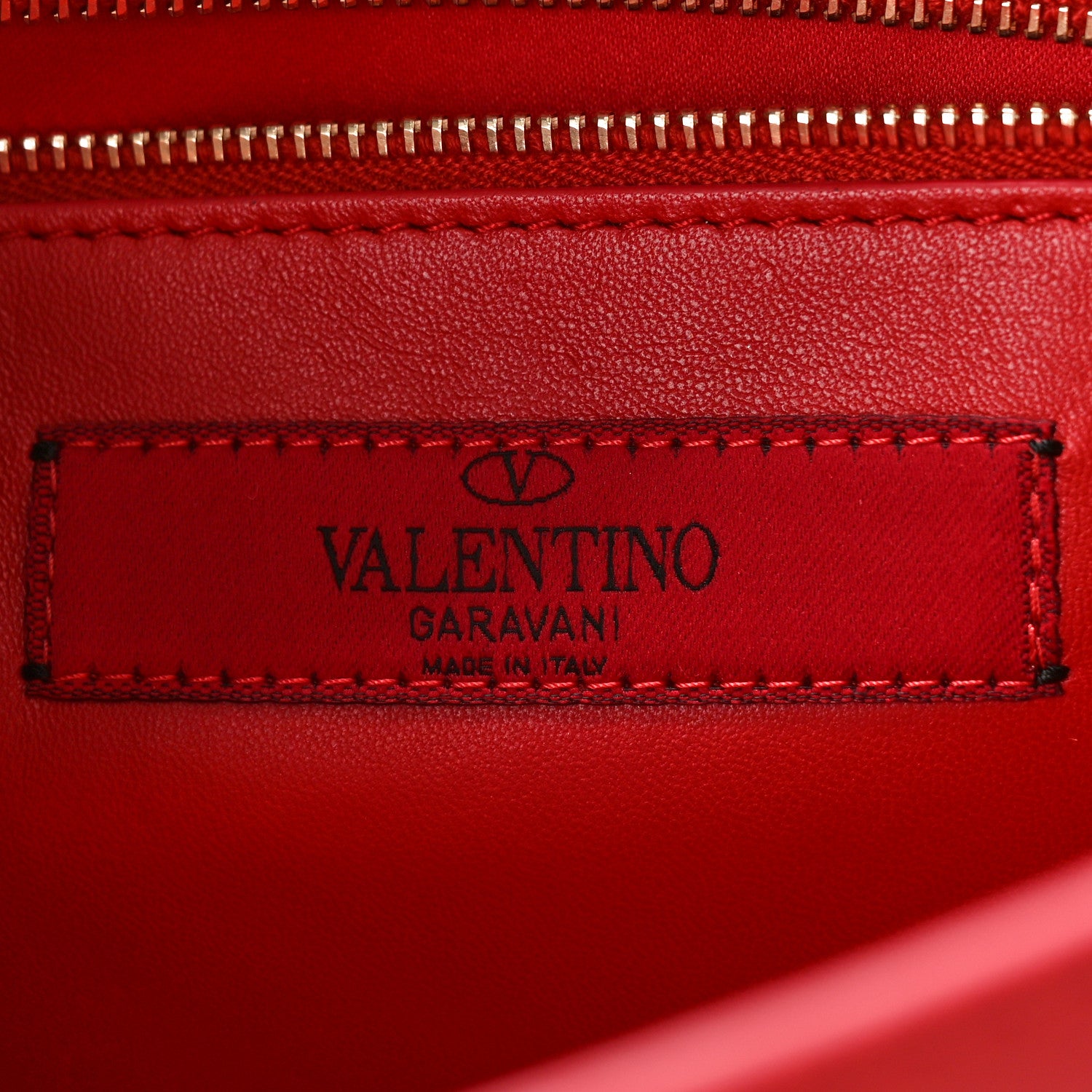 Valentino Garavani Calfskin Rockstud Flap Shoulder Bag Rosso Valentino 6 of 10