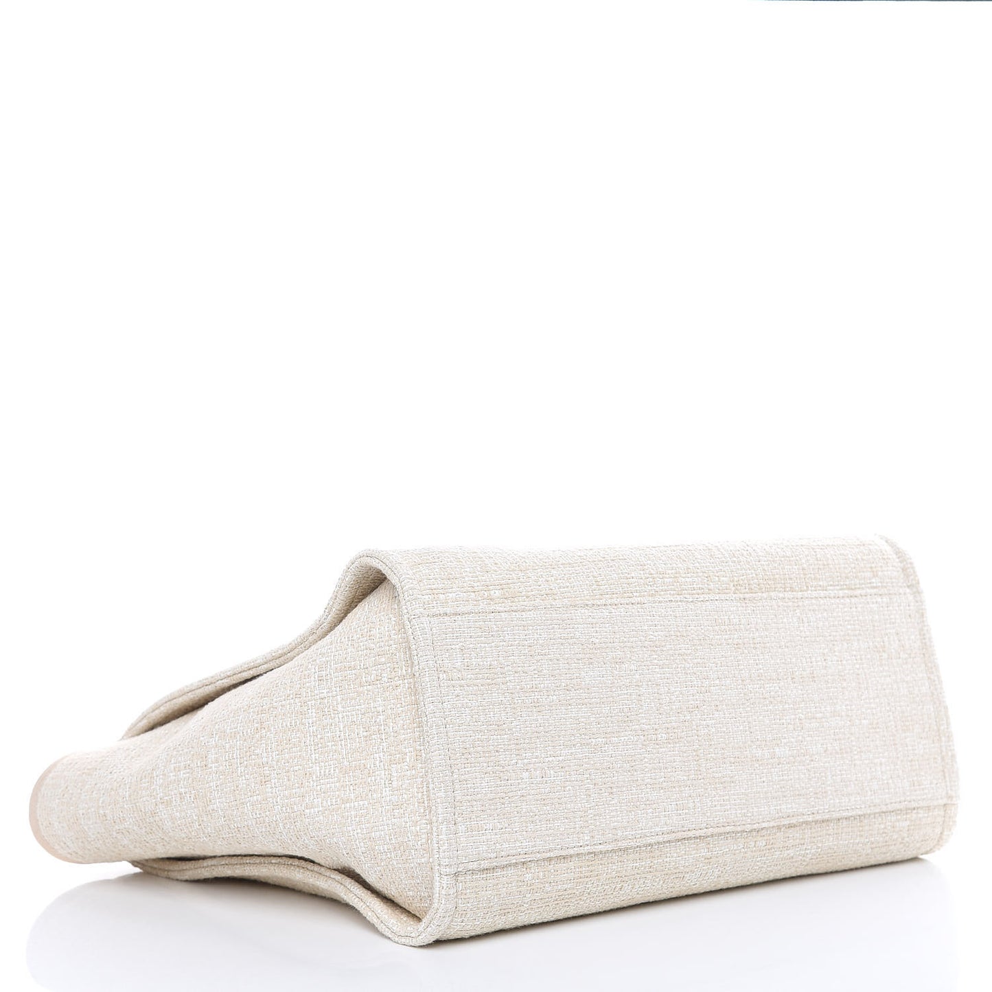 Canvas Large Deauville Tote Light Beige