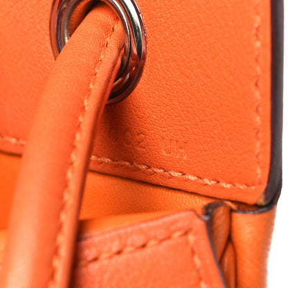 Hermes Milo Lambskin Swift Mini Aline Orange 7 of 9