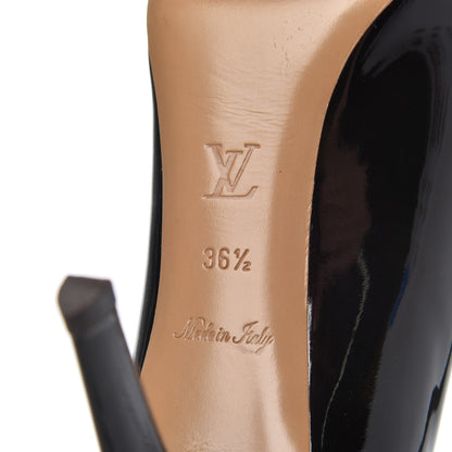 Louis Vuitton Patent Calfskin Oh Really Pumps 36.5 Amarante 7 of 15