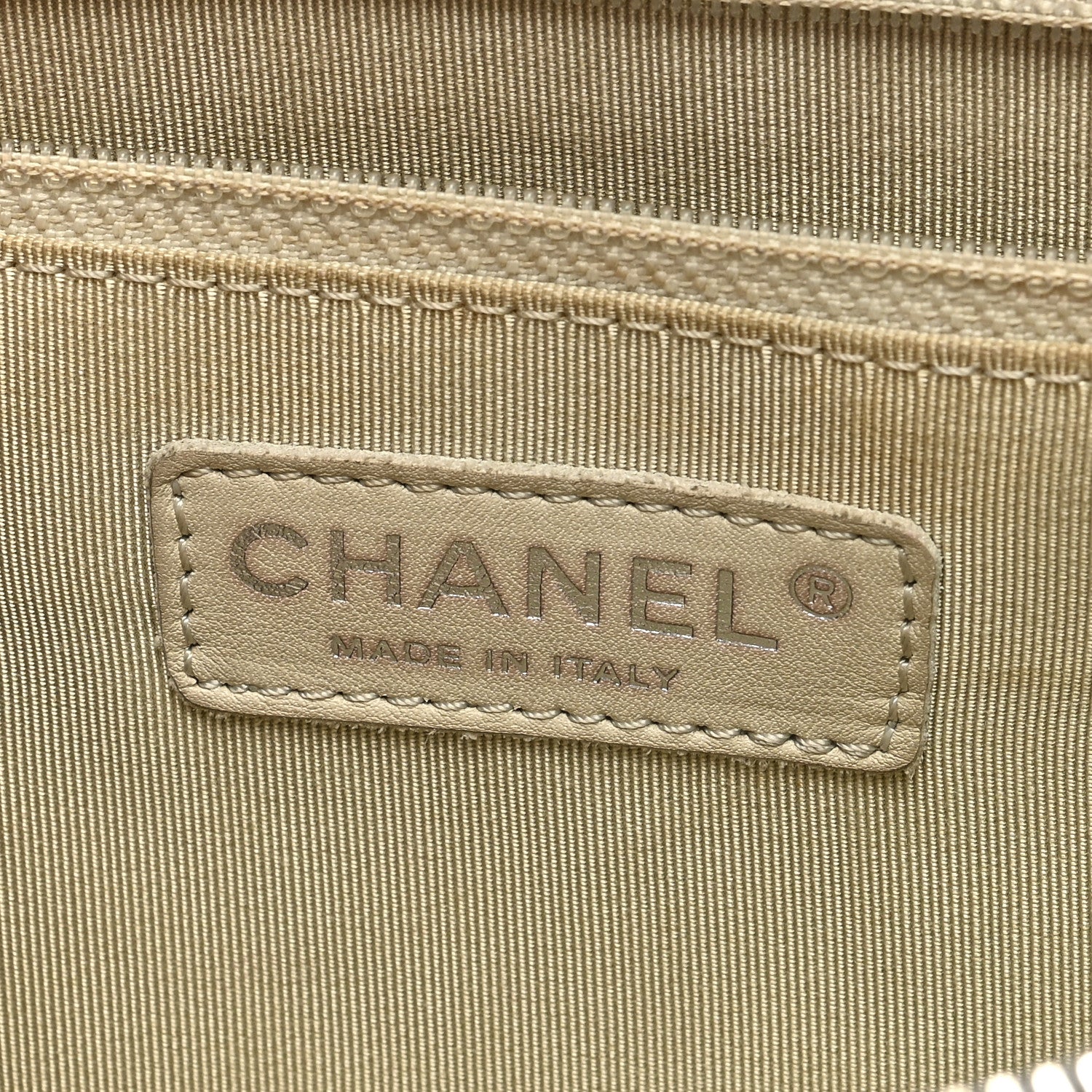 Chanel Metallic Caviar Quilted Grand Shopping Tote GST Dark Silver 6 of 10