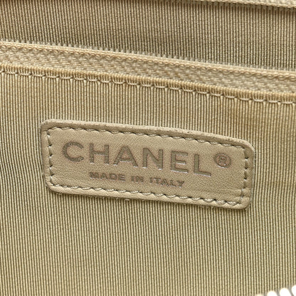 Chanel Metallic Caviar Quilted Grand Shopping Tote GST Dark Silver 6 of 10