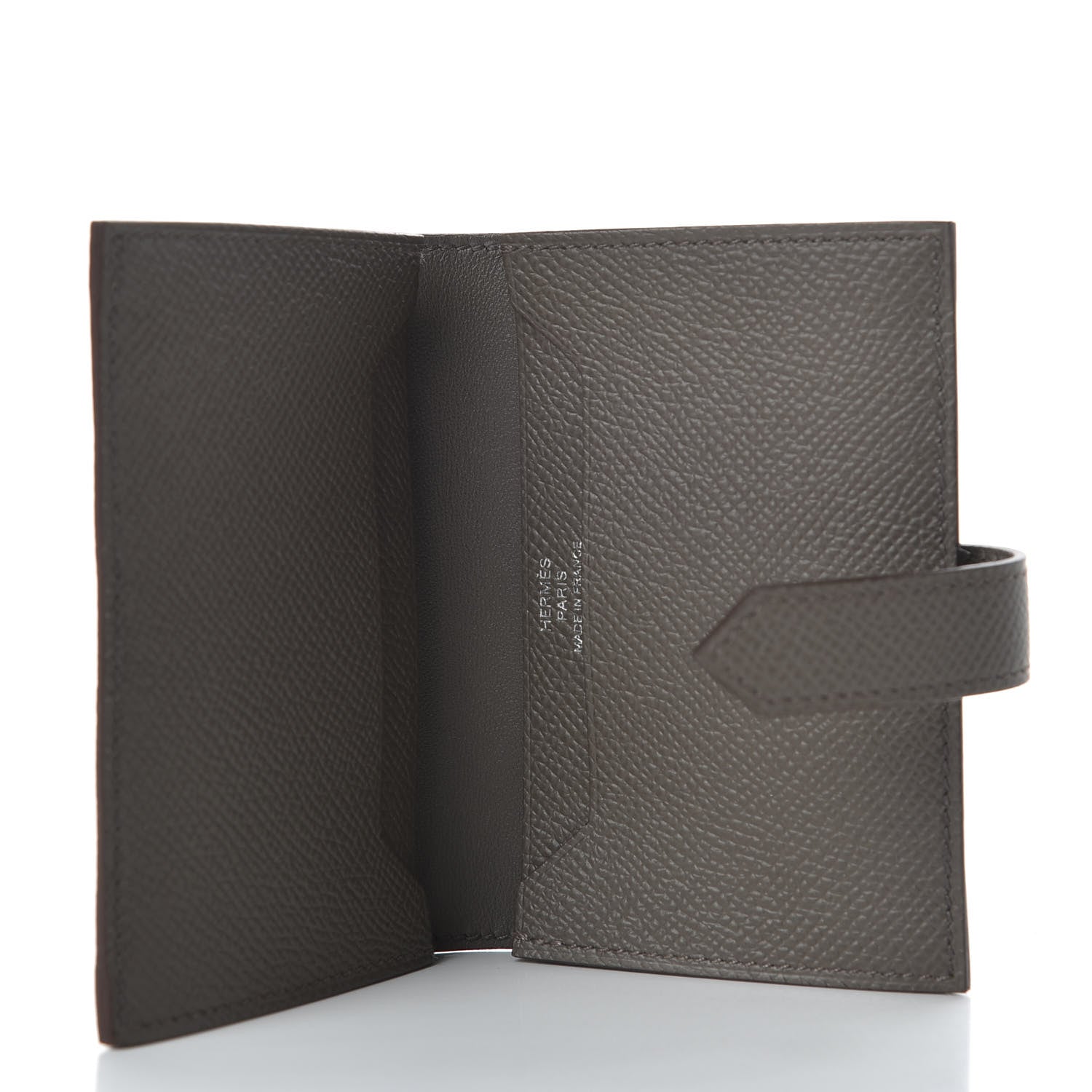 Hermes Epsom Bearn Card Holder Wallet Etain 5 of 7