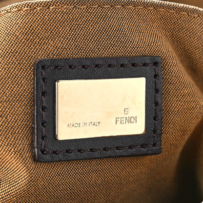 Fendi Zucca Cuoio Lucido Medium Chef Boston Tobacco Moro 6 of 8