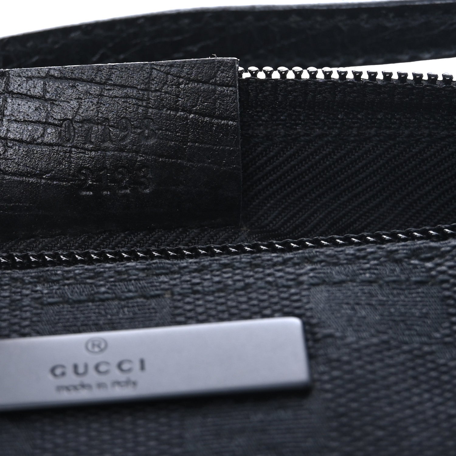 Gucci Monogram Boat Pochette Black 7 of 10