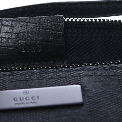 Gucci Monogram Boat Pochette Black 7 of 10