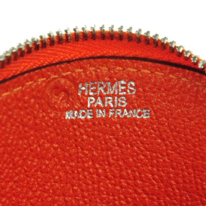 Hermes Chevre Mysore Evelyne Coin Purse Feu 7 of 7