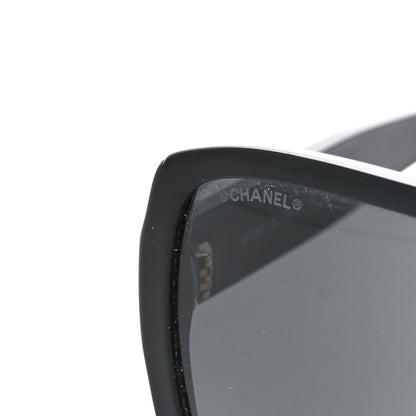 Chanel Acetate Polarized Square Sunglasses 5408 Black 7 of 8