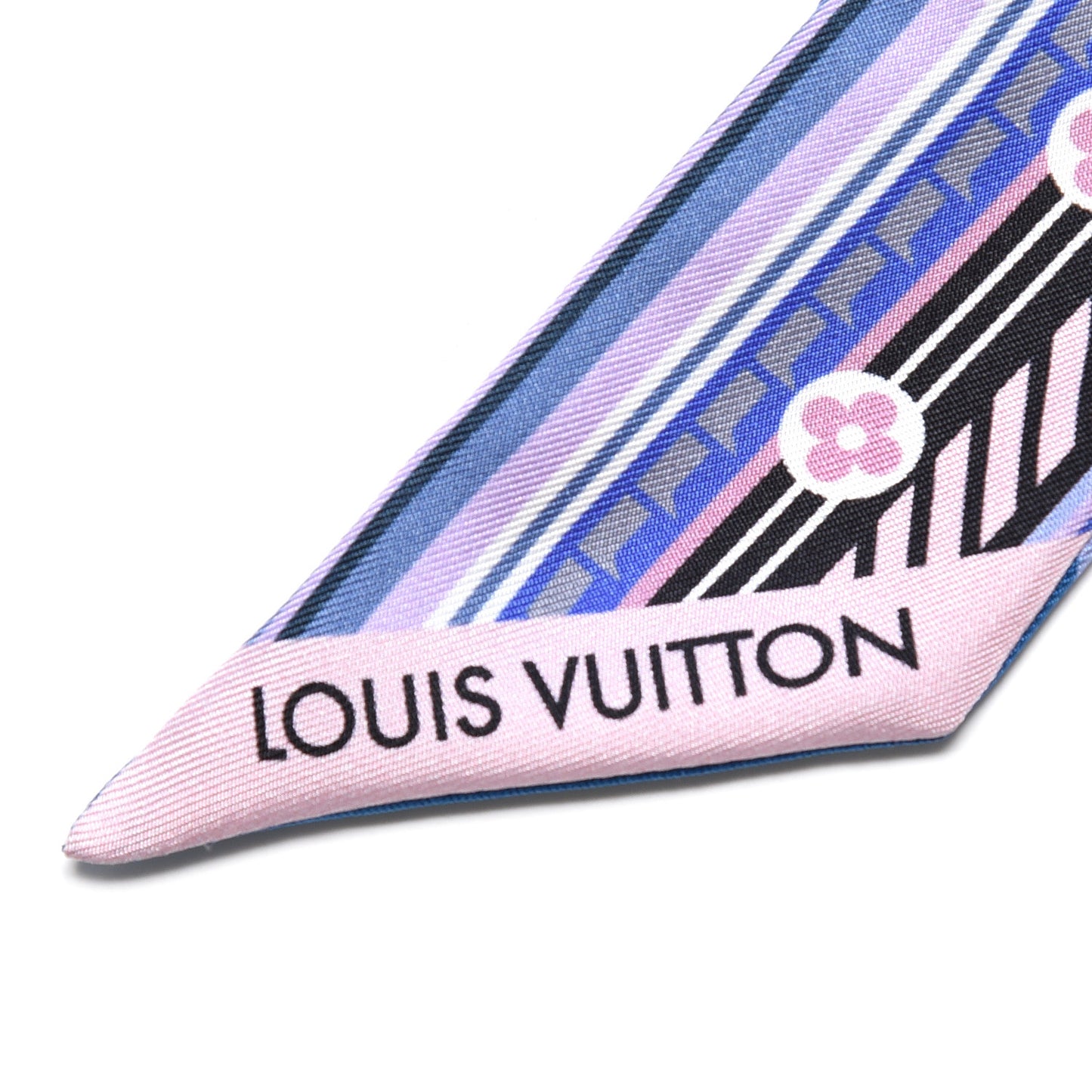 Silk Pop Monogram BB Bandeau Bleuet