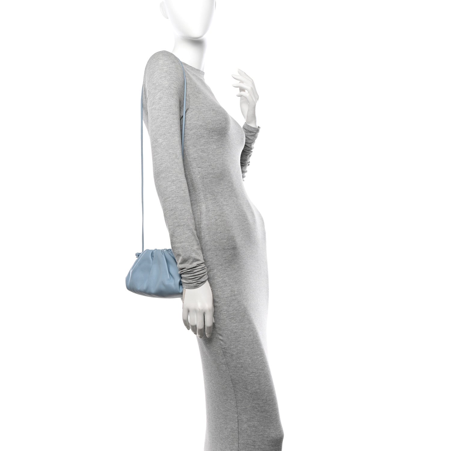 Bottega Veneta Butter Calfskin The Mini Pouch Ice 2 of 10