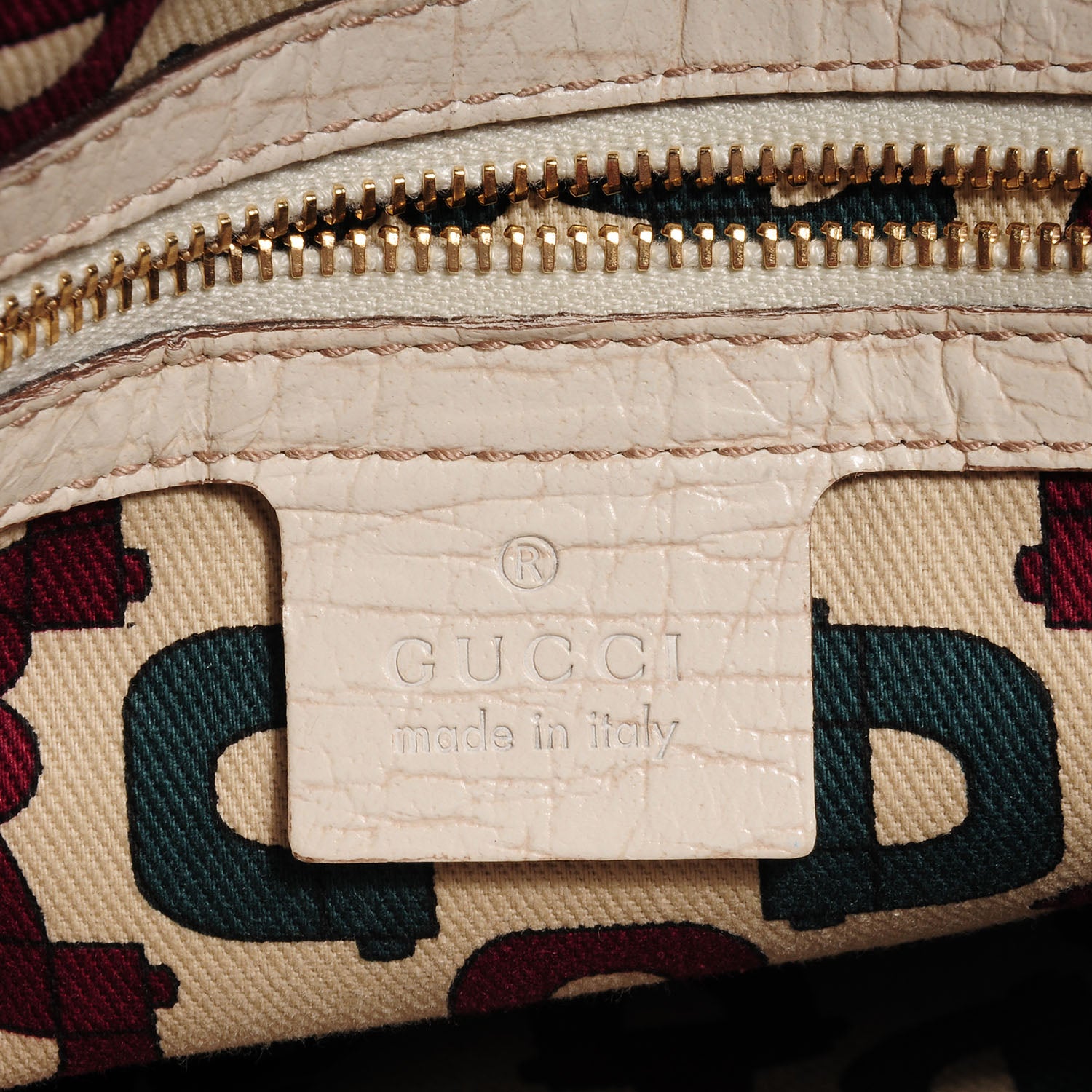 Gucci Monogram Web Small Jolicoeur Shopper Tote Off White 7 of 8
