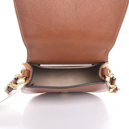 Chloe Calfskin Suede Small Nile Bracelet Bag Caramel 6 of 10