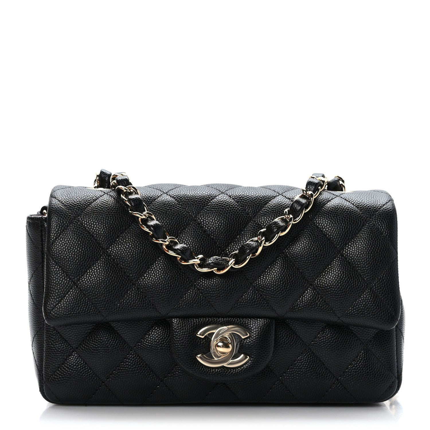 Chanel Caviar Quilted Mini Rectangular Flap Black 1 of 9