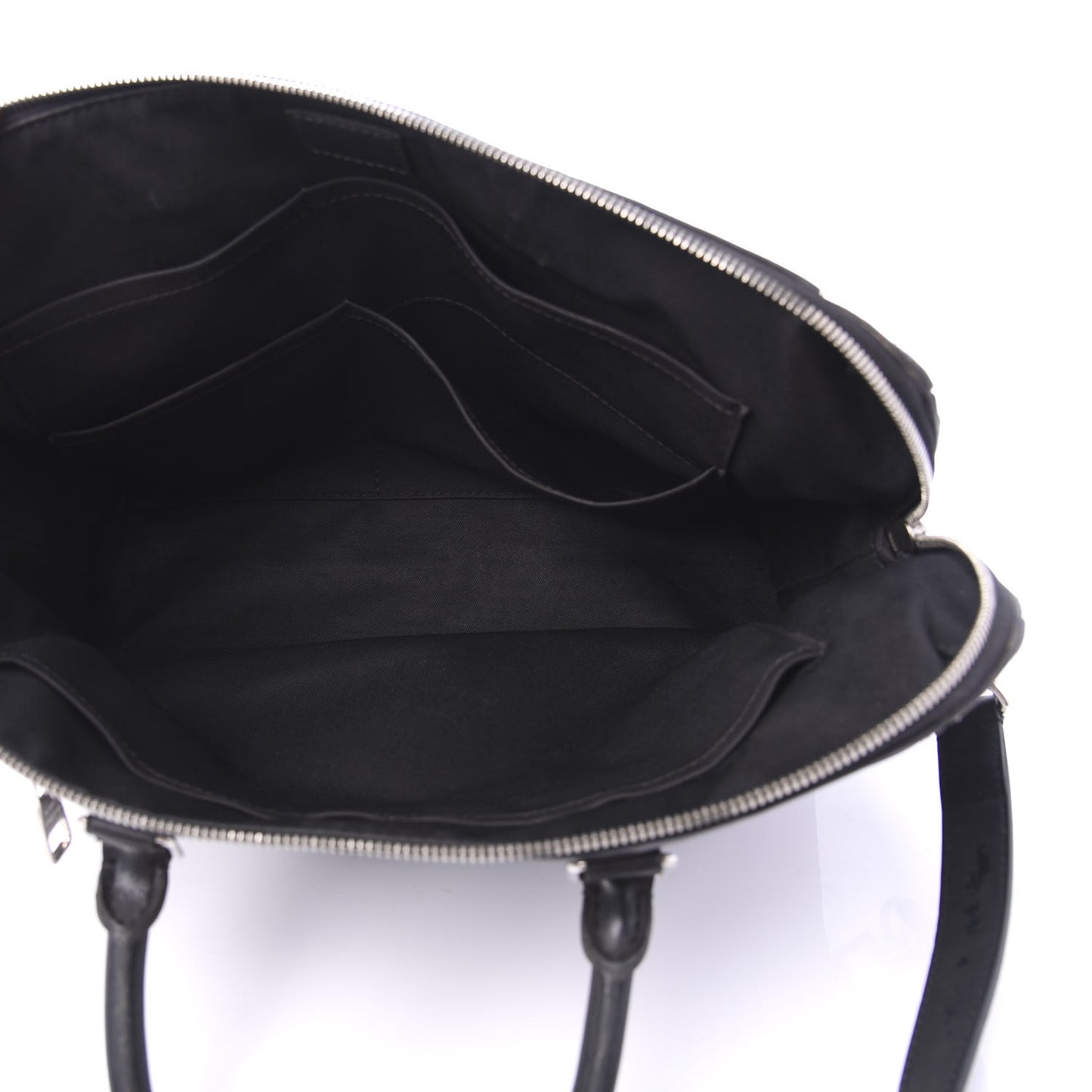 Damier Graphite Porte-Documents Jour