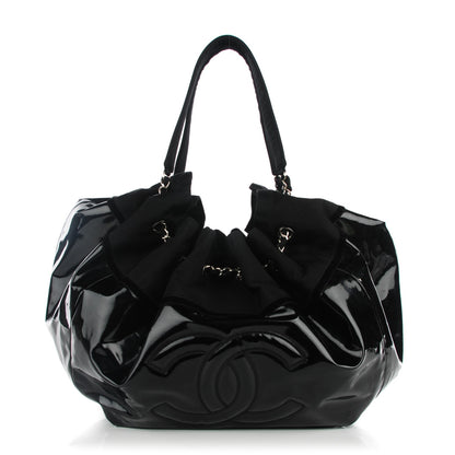 Chanel Vinyl Large Stretch Spirit Cabas Black 1 of 7