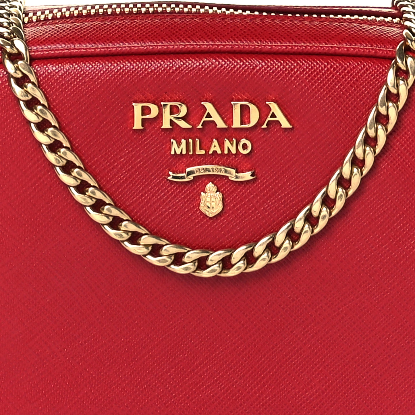 Saffiano Lux Belt Bag Fuoco