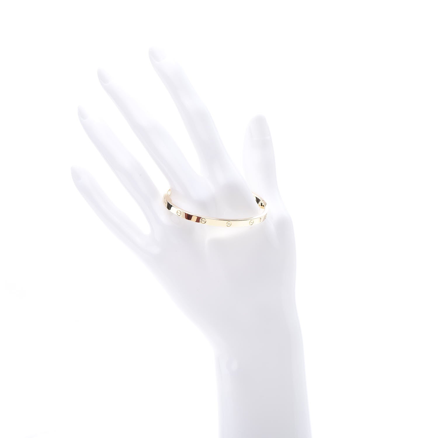 Cartier 18K Yellow Gold Small LOVE Bracelet 15 3 of 12