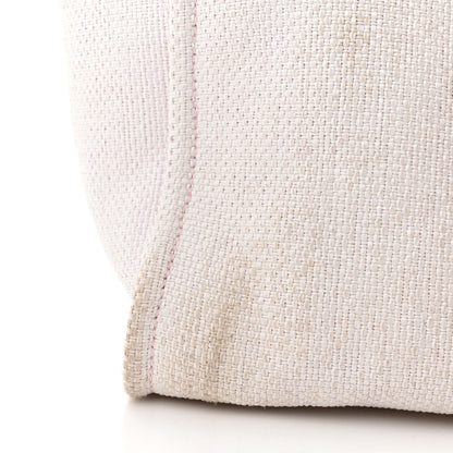 Chanel Woven Straw Raffia Medium Deauville Tote Pink 11 of 11