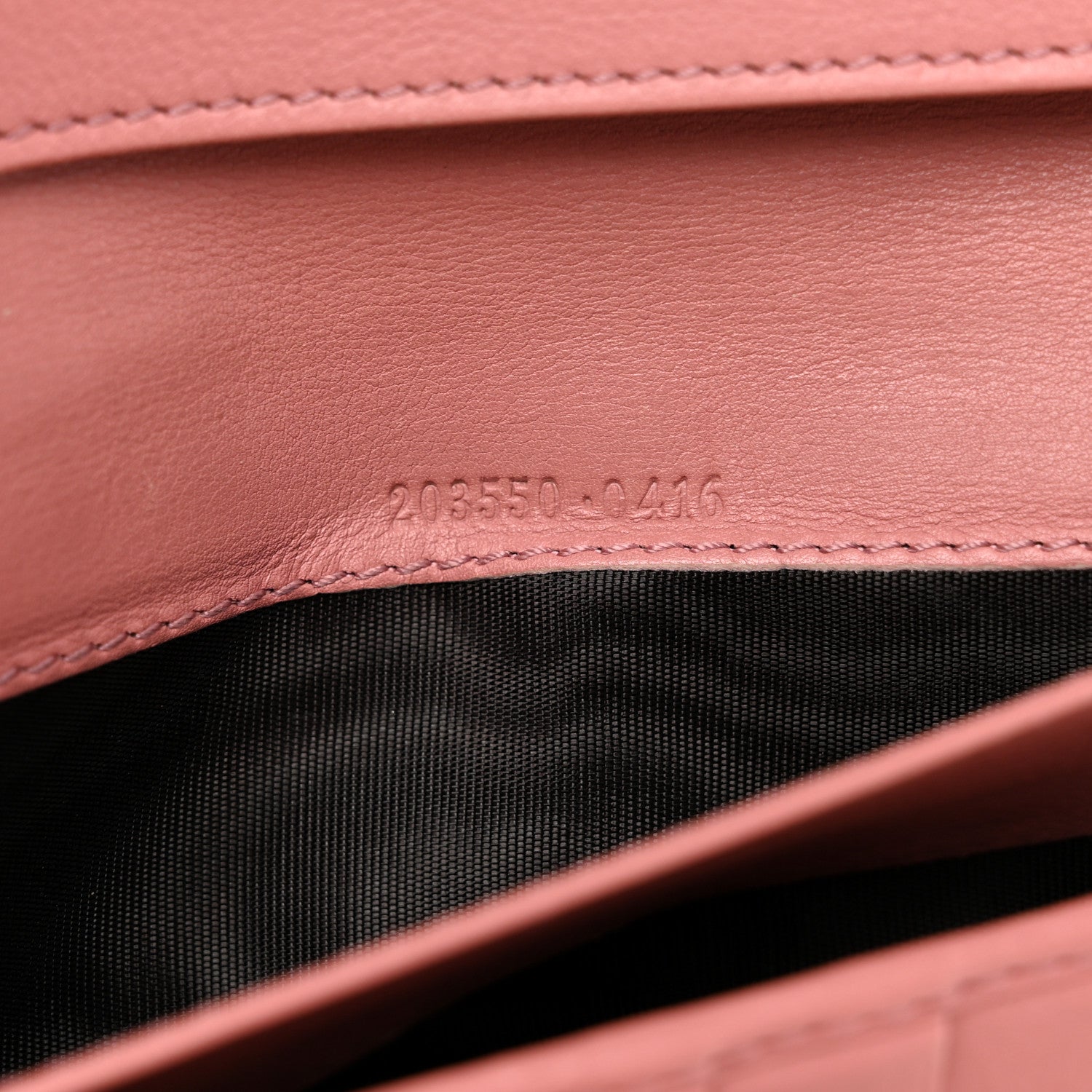 Gucci Guccissima Heart Continental Wallet Mauve 7 of 10