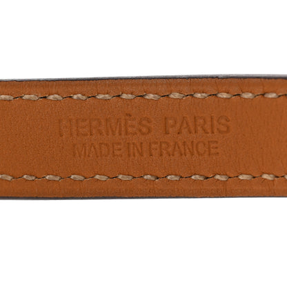 Hermes Swift Rivale Double Tour Bracelet M Etain 5 of 6