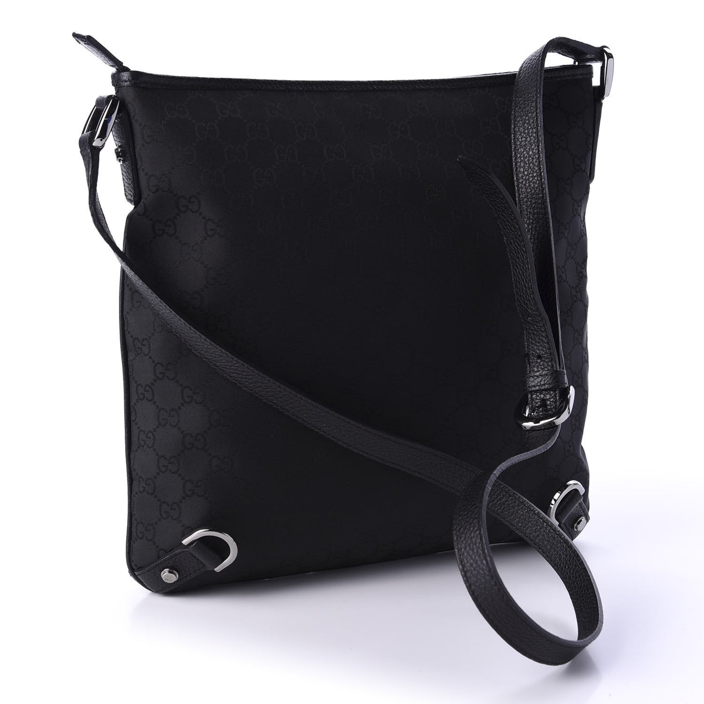 Monogram Abbey Messenger Bag Black