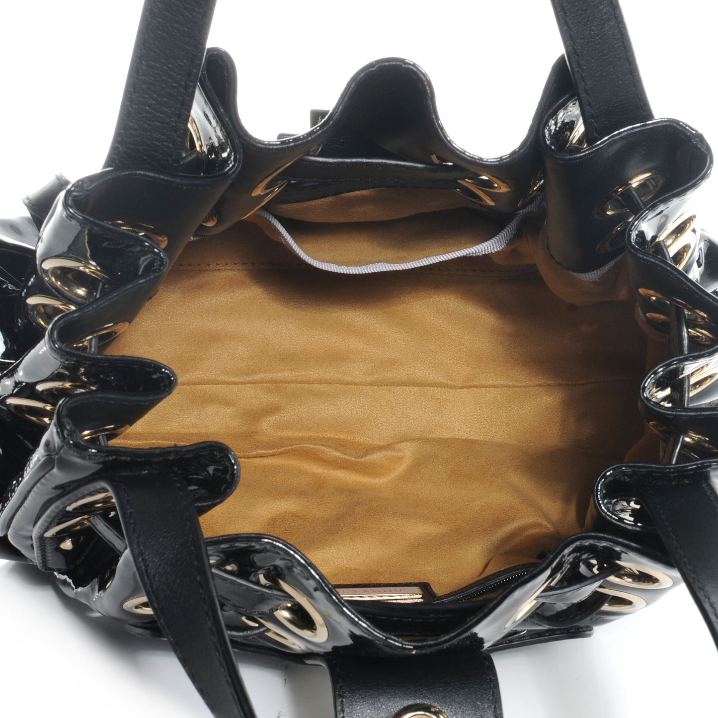 Patent Studded Medium Riki Black