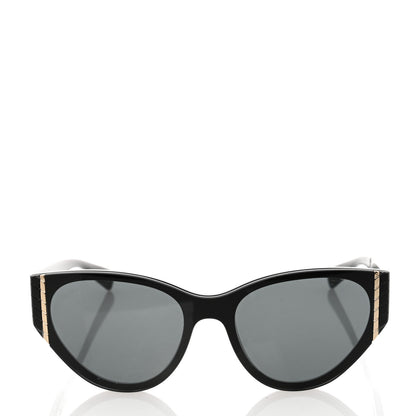 Chanel Acetate Cat Eye Sunglasses 6054 Black 2 of 6