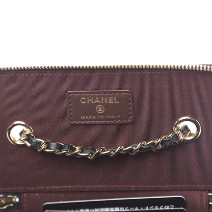 Chanel Lambskin Quilted Small Vanity Case With Chain Black 6 of 11