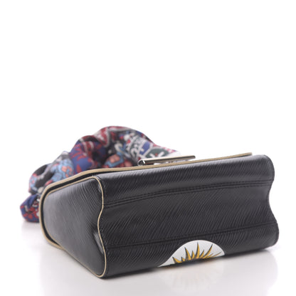 Louis Vuitton Epi World Tour Twist Shoulder Bag PM Black 4 of 10