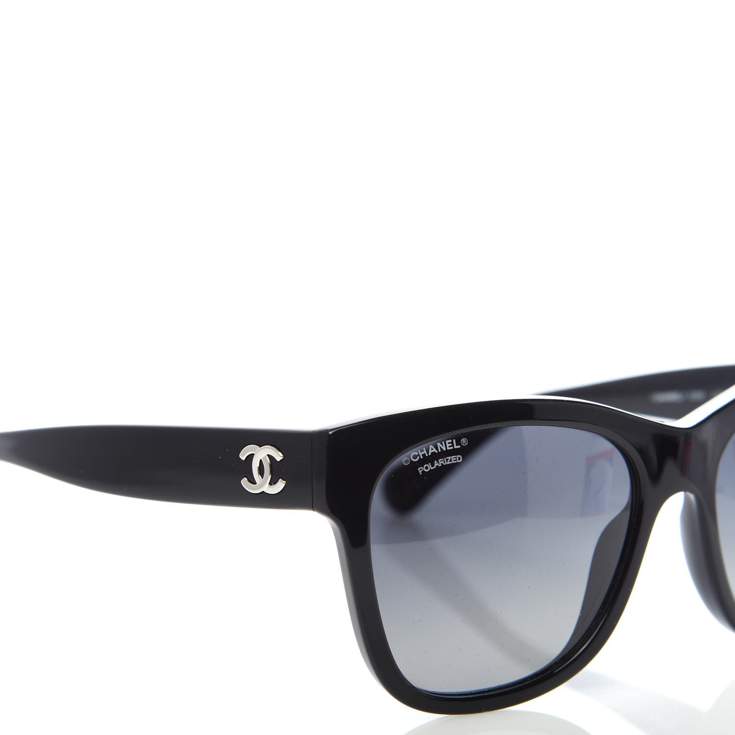 Chanel Acetate Square CC Sunglasses 5380 Black 7 of 8