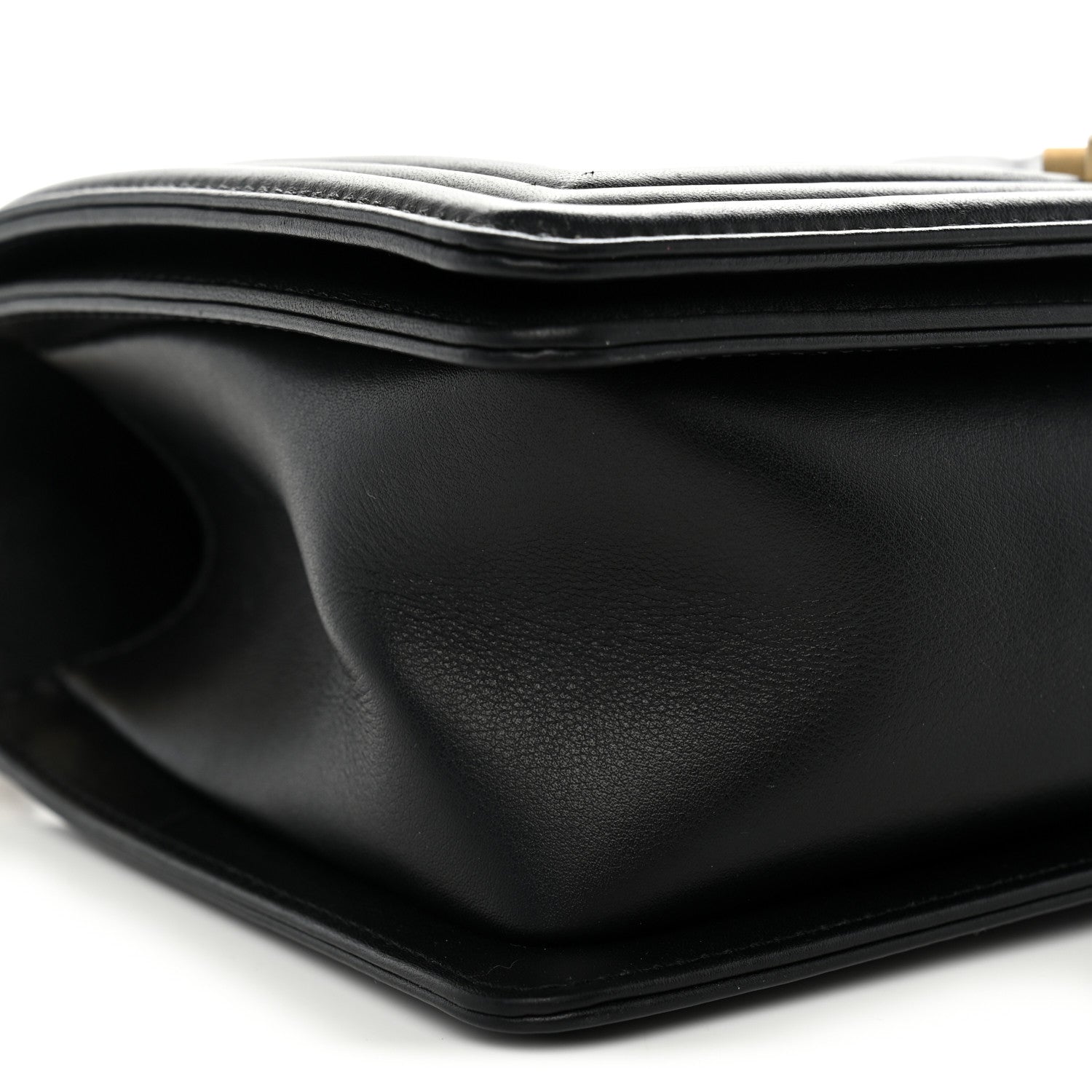Chanel Calfskin Quilted Medium Boy Flap Black 9 of 11