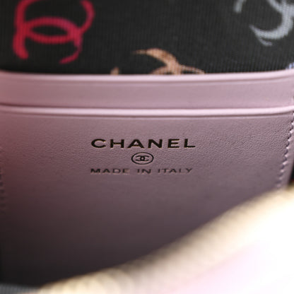 Chanel Caviar Quilted CC Mini Classic Backpack Light Purple 5 of 9