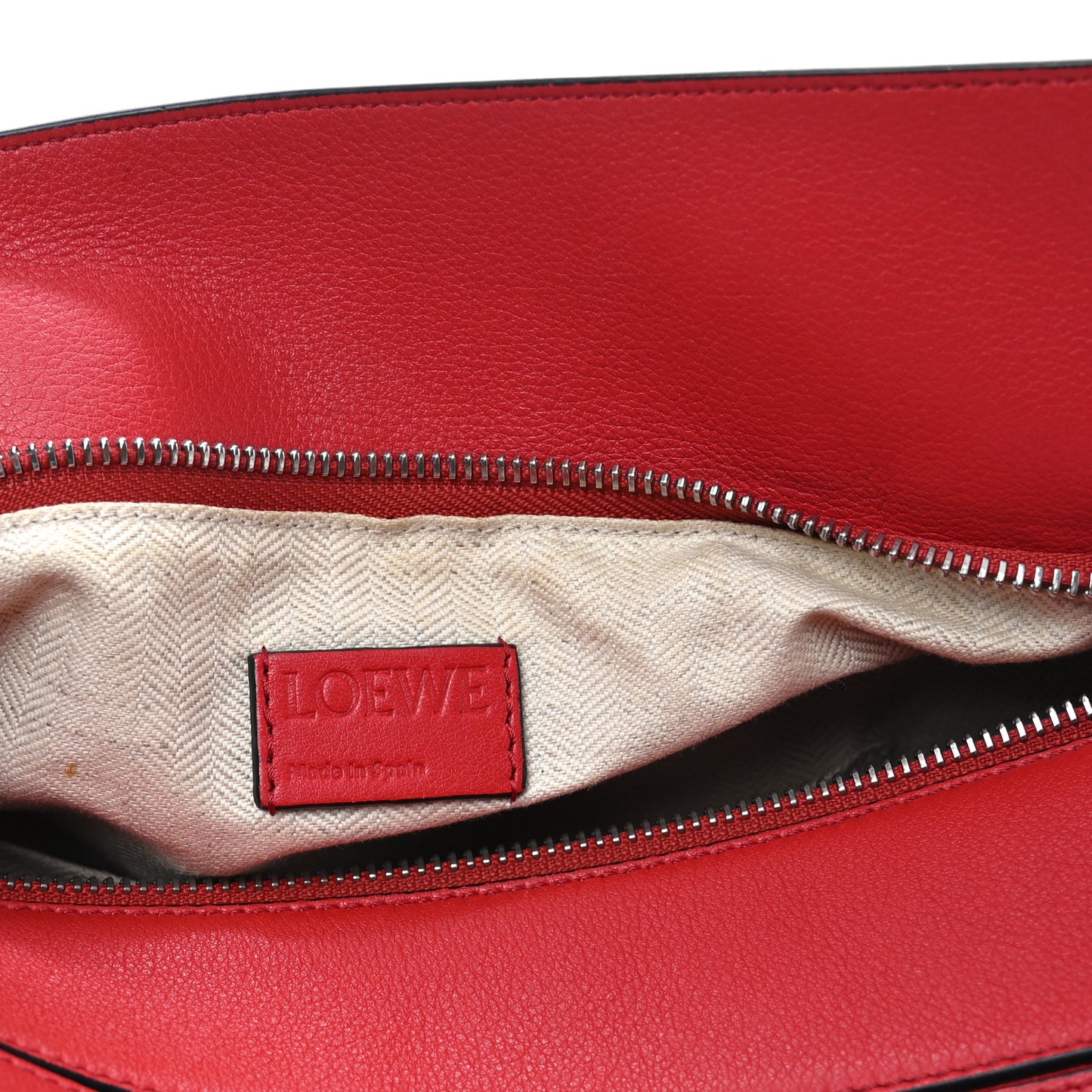 Calfskin Medium Puzzle Bag Scarlet